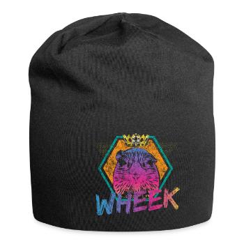 Guinea pig - Jersey Beanie - black - Front