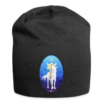 La vie est magique! - Sonja Ariel von Staden - Bonnet en jersey - noir - Devant