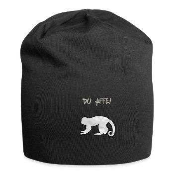 Espèce de singe - Bonnet en jersey - noir - Devant