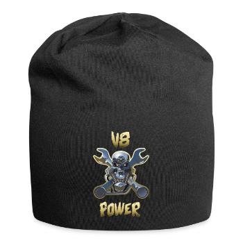 Motor v8 Power Gold - Jersey-Beanie - Schwarz - Vorne