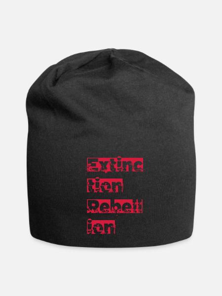 extinction rot - Jersey-Beanie - Schwarz