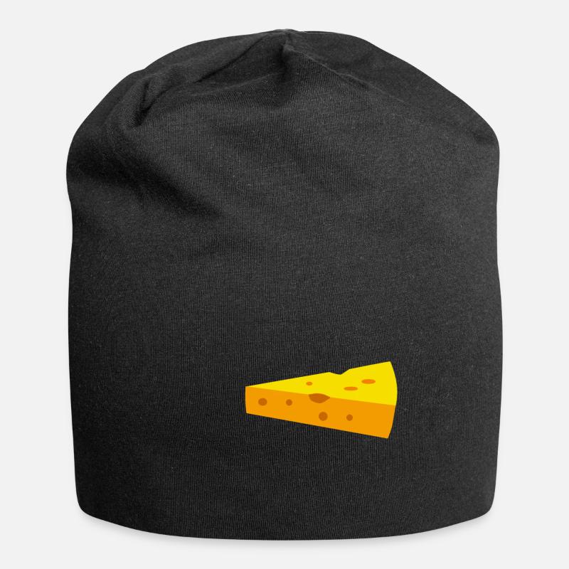 Käse - Jersey-Beanie - Schwarz