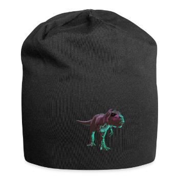 Dinosaures dinosaures Raptor - Bonnet en jersey - noir - Devant