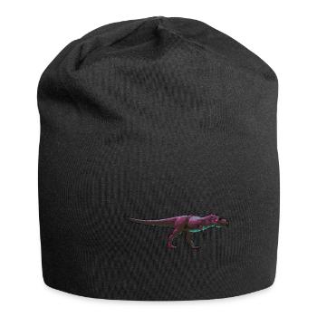Raptor Dino dinosaurs dinosaur - Jersey Beanie - black - Front