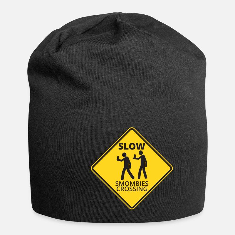 Smombies - Jersey-Beanie - Schwarz