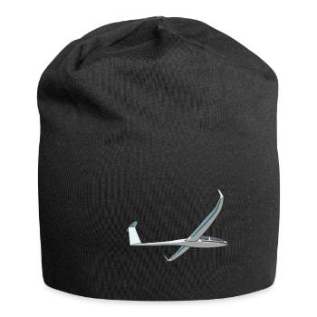 Glider flight glider glider - Jersey Beanie - black - Front