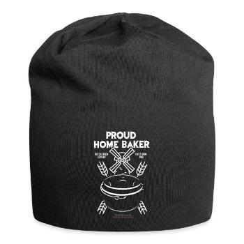 Dutch Oven T Shirt Design Home Baker - Jersey Beanie - black - Front