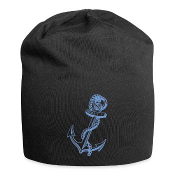ancre - Bonnet en jersey - noir - Devant