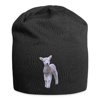 cute lamb - sweet lamb - Jersey Beanie - black - Front