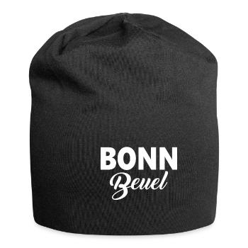 Bonn Beuel - district of Bonn on the Rhine in North Rhine-Westphalia - Jersey Beanie - black - Front
