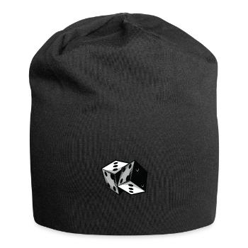 Dice dice - Jersey Beanie - black - Front