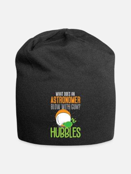 Funny space travel saying - Jersey Beanie - black