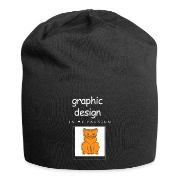 Designer Graphic Designer Graphic Designer Artist - Jersey Beanie - black - Front