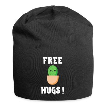 free hugs - Jersey Beanie - black - Front
