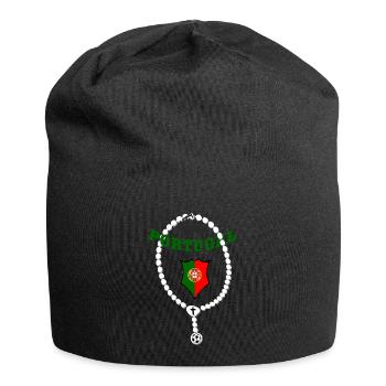 Portugal - Bonnet en jersey - noir - Devant