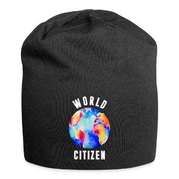 World Citizen Graphic - Jersey Beanie - black - Front