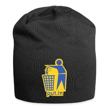 put.in - Peace Ukraine - Jersey-Beanie - Schwarz - Vorne