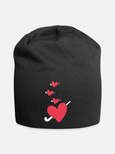 hockey sur gazon hockey hockey passion hockey sur gazon - Bonnet en jersey - noir
