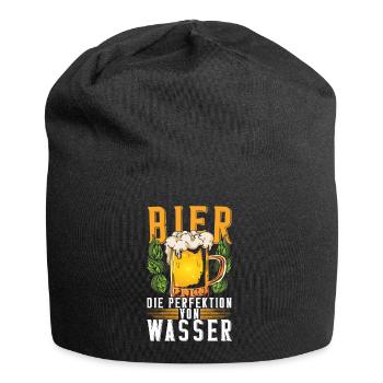 Bierbrauen Bierbrauer - Jersey-Beanie - Schwarz - Vorne