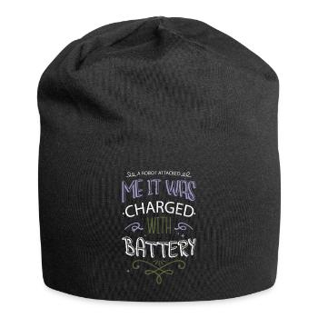 forester birthday present idea sayings geek - Jersey-Beanie - Schwarz - Vorne