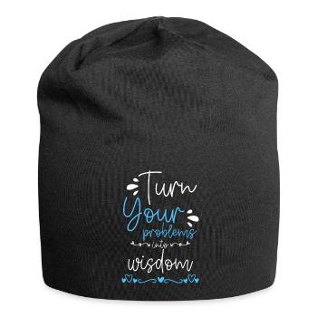 Problem Fun No problem Motto - Jersey Beanie - black - Front