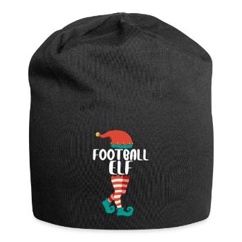 Weihnachts Elf Partnerlook Design Xmas Elfen - Jersey-Beanie - Schwarz - Vorne