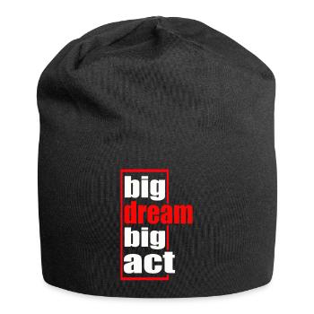 big bream big act - Bonnet en jersey - noir - Devant