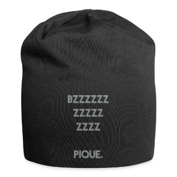 Bzzz pique - humour moustique - Bonnet en jersey - noir - Devant