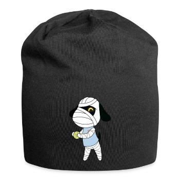 NFT Merchandise Collection #Lucky - Jersey-Beanie - Schwarz - Vorne