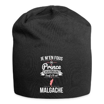 Désolée déjà prise par un Malgache sexy - Bonnet en jersey - noir - Devant