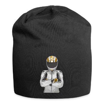 Motorcycle Lifestyle / Motorcycle / Motorcycle biker - Jersey Beanie - black - Front
