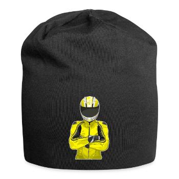 Motorcycle Lifestyle / Motorcycle / Motorcycle biker - Jersey Beanie - black - Front