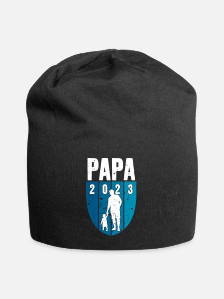PAPA 2023 WERDENDER VATER - Jersey-Beanie - Schwarz