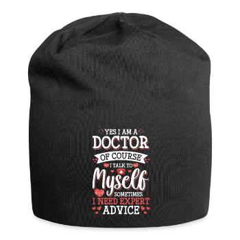 Arzt Krankenhaus Notfall - Jersey-Beanie - Schwarz - Vorne