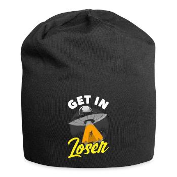 Get In Loser Science Fiction Alien - Jersey Beanie - black - Front