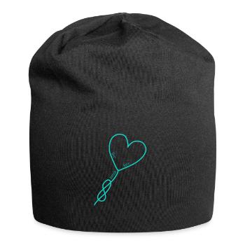 Life is short - Jersey Beanie - black - Front