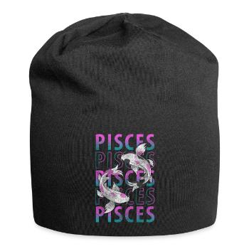 Zodiac Horoscope Constellation Zodiac - Jersey Beanie - black - Front
