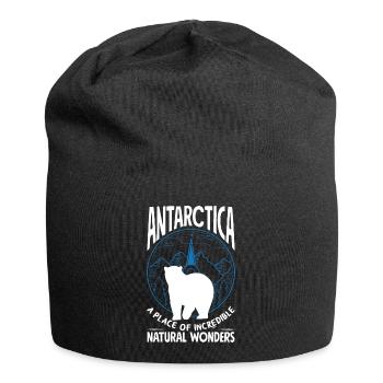 A place of incredible natural wonders Expedition - Jersey Beanie - black - Front