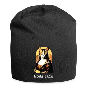 Mona cata - Bonnet en jersey - noir - Devant