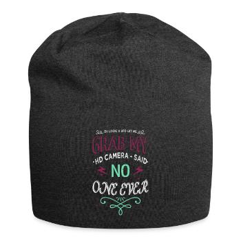 awesome alien kid happy animal anal probe 2019 - Jersey-Beanie - Anthrazit - Vorne
