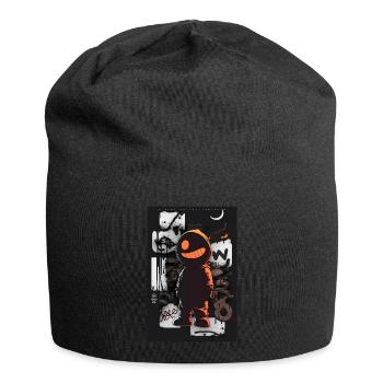 Robot by ART8NS - Art ON Streetwear - Jersey Beanie - black - Front