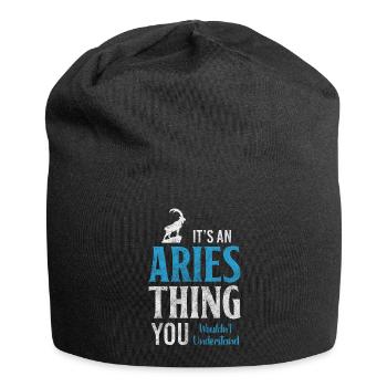 Horoscope Astrologie Superstition Fierté - Bonnet en jersey - noir - Devant