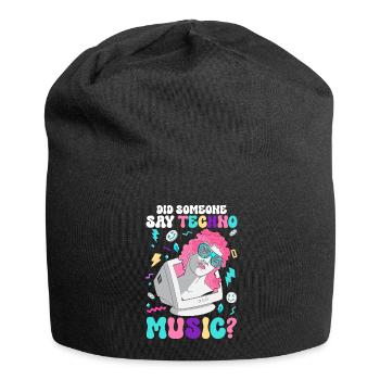 House House Musik Tanzen Disco - Jersey-Beanie - Schwarz - Vorne