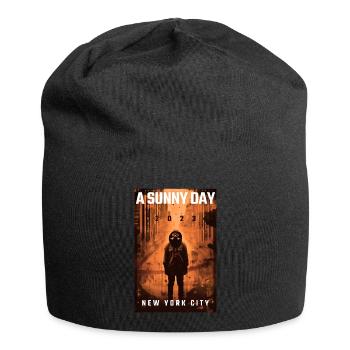 A sunny day by ART8NS - Art ON Streetwear - Jersey Beanie - black - Front