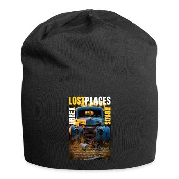 Lost Roads réalisé par ART8NS - Art ON Streetwear - Bonnet en jersey - noir - Devant