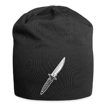 Knife Cutler Knife Lover - Jersey Beanie - black - Front