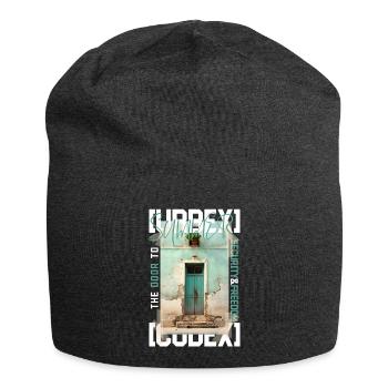 Summer door to... by ART8NS - Art ON Streetwear - Jersey-Beanie - Anthrazit - Vorne