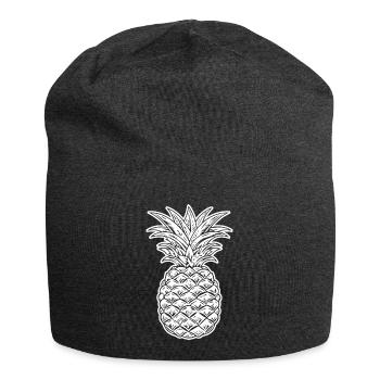 Ananas - Jersey-Beanie - Anthrazit - Vorne