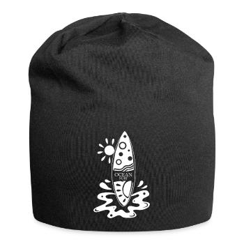 Surfing Surfboard Surfer Water Sports - Jersey Beanie - black - Front