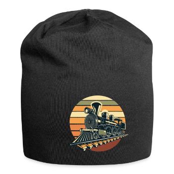 Zug - Jersey-Beanie - Schwarz - Vorne